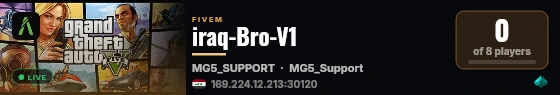 iraq-Bro-V1 live status badge