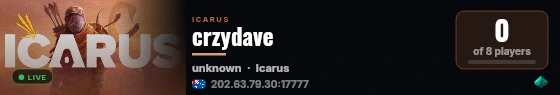 crzydave live status badge