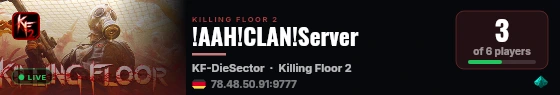 !AAH!CLAN!Server live status badge