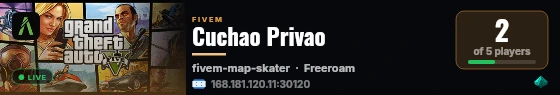 Cuchao Privao live status badge