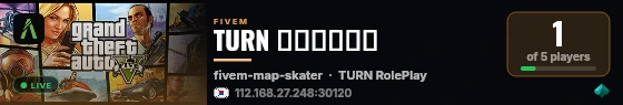 TURN 턴서버ㆍ🐻‍❄️ live status badge
