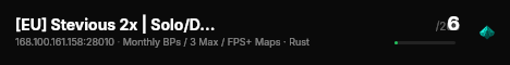 [EU] Stevious 2x | Solo/Duo/Trio | 6/8 live status badge