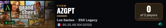 AZGPT live status badge
