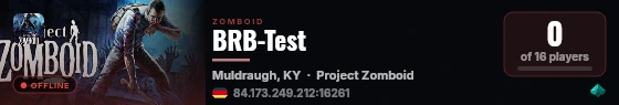 BRB-Test live status badge