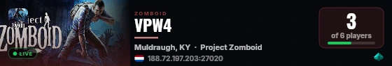 VPW4 live status badge