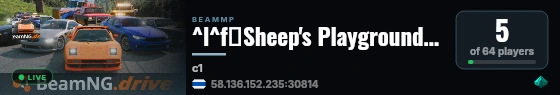 ^l^f🐏Sheep's Playground🐏 | ^a🌆C1 Shuto Expressway [TRAFFIC ENABLED]🌆  ^r| 🚘Criuise/Chill/Race🚘 | ⏬Fast Download⏬ live status badge