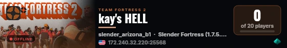 kay's HELL live status badge