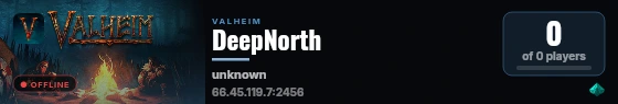 DeepNorth live status badge
