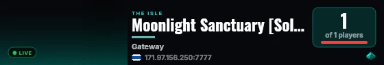 Moonlight Sanctuary [Solo 1P] live status badge