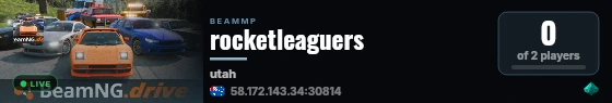 rocketleaguers live status badge