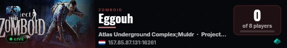 Eggouh live status badge