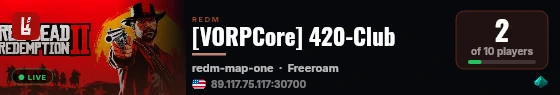 [VORPCore] 420-Club live status badge