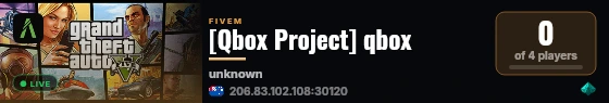 [Qbox Project] qbox live status badge