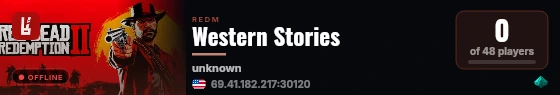 Western Stories live status badge