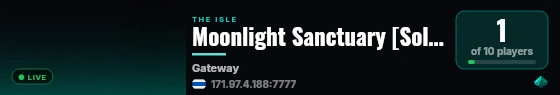 Moonlight Sanctuary [Solo 1P] live status badge
