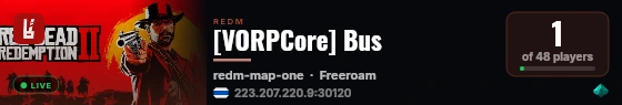 [VORPCore] Bus live status badge