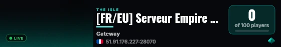 [FR/EU] Serveur Empire Game| NO RULES / SURVIVAL | x5 GROW | live status badge
