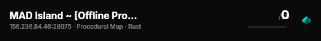 MAD Island ~ [Offline Protection | Raidable Bases | Convoy] live status badge