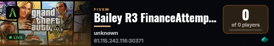 Bailey R3 FinanceAttempt QBCore Isolated live status badge