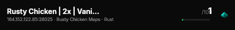 Rusty Chicken | 2x | Vanilla+ | WIPED 8/06 live status badge