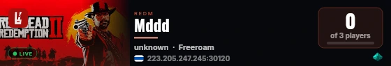 Mddd live status badge