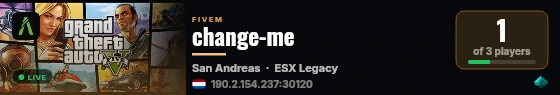 change-me live status badge