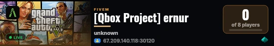 [Qbox Project] ernur live status badge