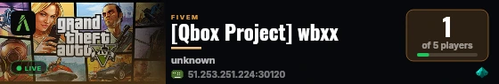 [Qbox Project] wbxx live status badge