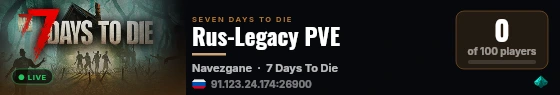 Rus-Legacy PVE live status badge