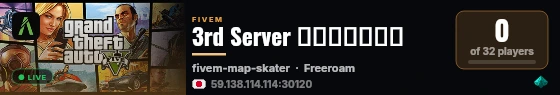 3rd Server 髢狗匱驛ｨ螻・ live status badge