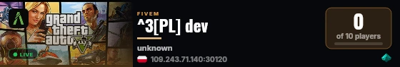 ^3[PL] dev live status badge