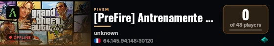 [PreFire] Antrenamente Romania live status badge
