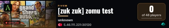 [zuk zuk] zomu test live status badge