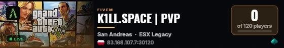 K1LL.SPACE | PVP live status badge