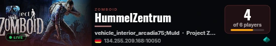 HummelZentrum live status badge