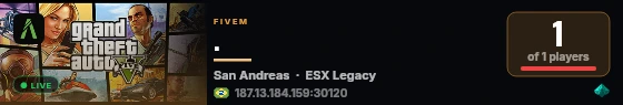 . live status badge