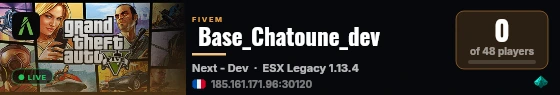  Base_Chatoune_dev live status badge