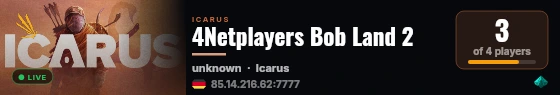 4Netplayers Bob Land 2 live status badge