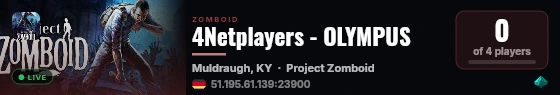 4Netplayers - OLYMPUS live status badge