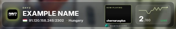 Glass badge preview