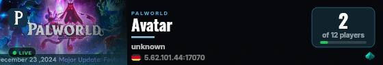 Avatar live status badge
