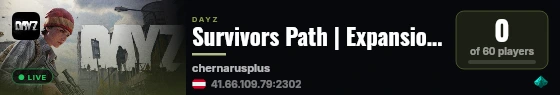 Survivors Path | Expansion Quests PVE live status badge
