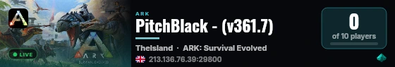 PitchBlack - (v361.7) live status badge