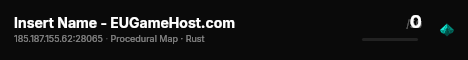 Insert Name - EUGameHost.com live status badge