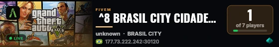 ^8 BRASIL CITY CIDADES BRASILEIRAS - ^1RED Edition live status badge