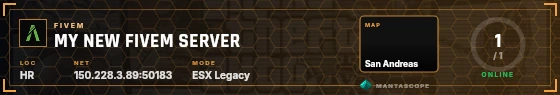 HUD badge preview