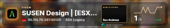 Glass badge preview