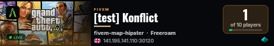 [test] Konflict live status badge