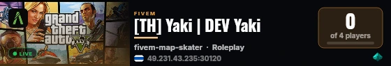 [TH] Yaki | DEV Yaki live status badge