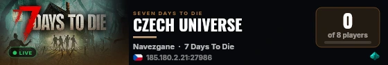 CZECH UNIVERSE live status badge